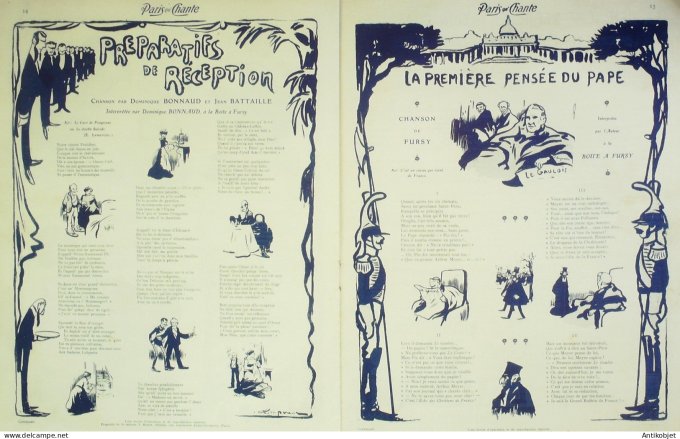 Paris qui chante 1903 #39 Fougère Mayol Severin Kerf Verena Clo d'Haly