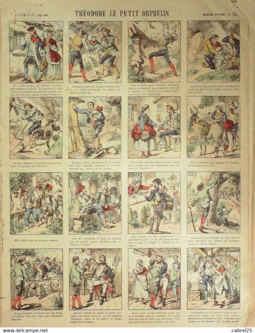 Theodore Le Petit Orphelin (Pellerin d'epinal)