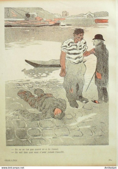 L'Assiette au beurre 1904 # 159 Mossieu l'entrepreneur Georges