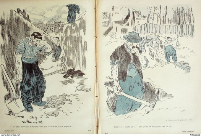 L'Assiette au beurre 1904 # 159 Mossieu l'entrepreneur Georges