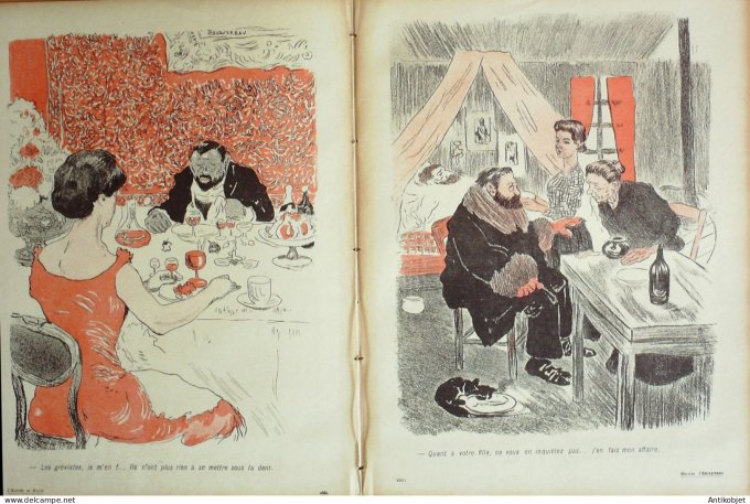 L'Assiette au beurre 1904 # 159 Mossieu l'entrepreneur Georges