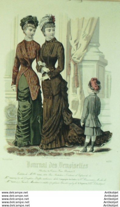 Journal de Demoiselles 1879 # 4231 (Maison Vidal)