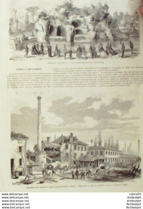 Le Monde illustré 1867 n°533 Egypte Tourneur Venezuela Ministère De La Marine Pierrefonds (60)