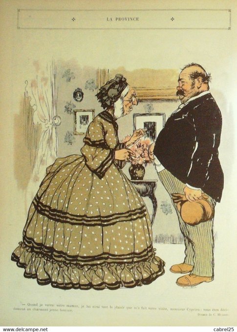 Le Rire 1904 n° 71 Guillaume Carlègle Avelot Hermann Huard Iribe
