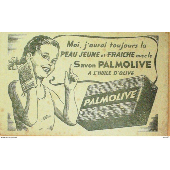 Buvard PALMOLIVE Savon