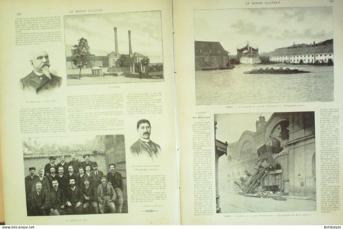 Le Monde illustré 1895 n°2013 Brest (29) Verdun (08) Madagascar Tananarive Carmaux (81)