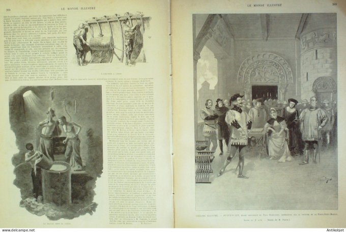Le Monde illustré 1895 n°2013 Brest (29) Verdun (08) Madagascar Tananarive Carmaux (81)