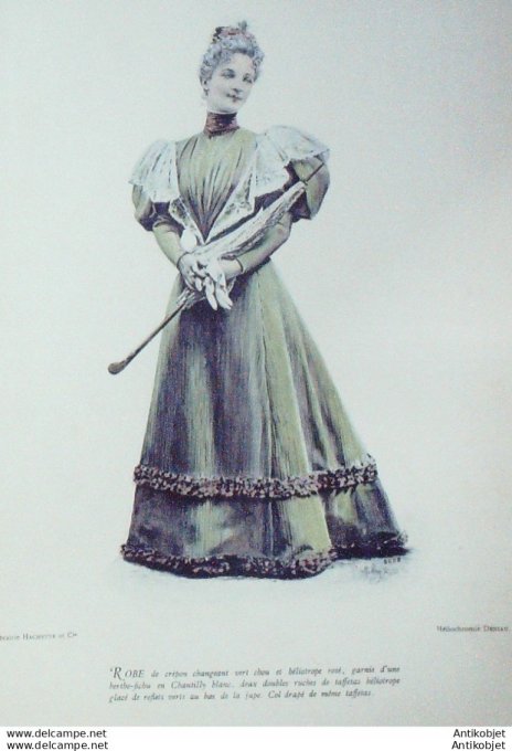 La Mode pratique 1893 # 25 Robe de crépon