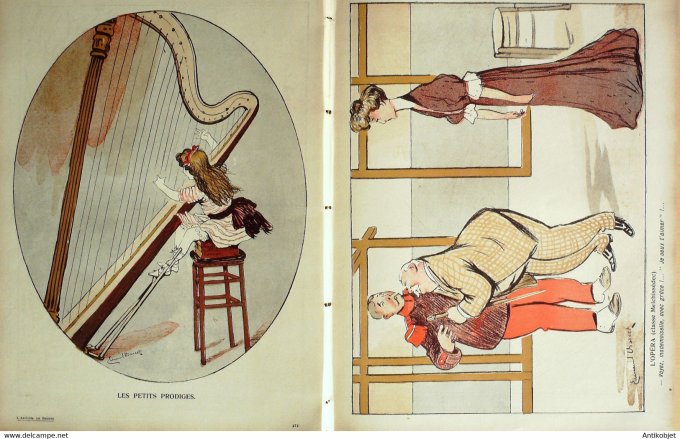 L'Assiette au beurre 1907 # 329 Le conservatoire Barcet