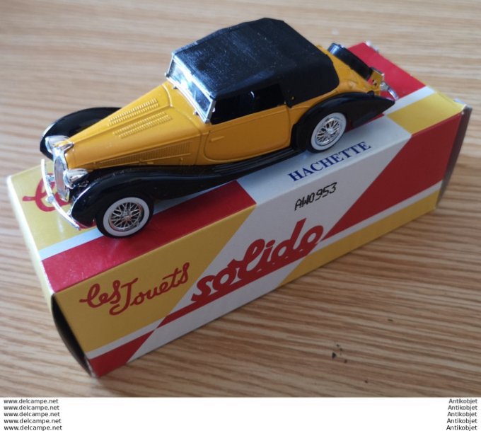 Delahaye 135 M 1937 Solido Hachette 1:43