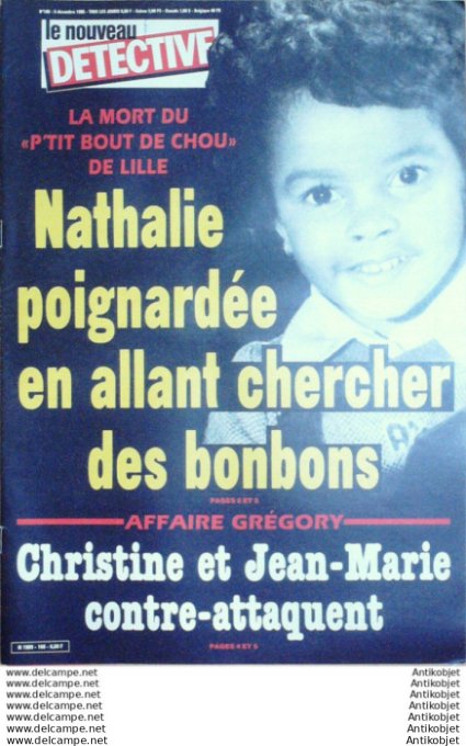 Détective 1985 # 168 Lille Toulouse Combourg Tarbes Moulins Denain Bethune