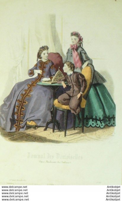 Journal de Demoiselles 1864 # 12