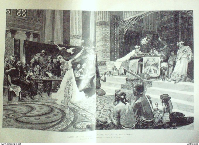 Le Monde illustré 1887 n°1572 Havre (76) Venise Victor-Emmanuel Arles (30) Arromanches (14)