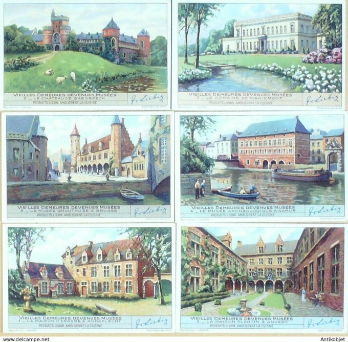 Chromo Liebig Sang 1409 Vieilles demeures en Musees (1939)