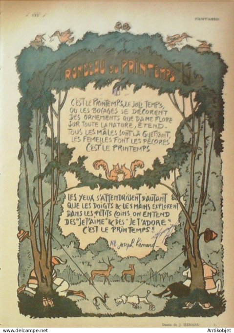 Fantasio 297 1919 Vallee Hemard Fanny Heldy Miarko Guillaume Marty