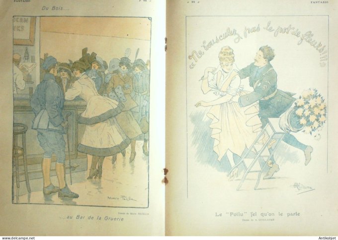 Fantasio 230 1916 Tabouret Lorenzi Roy Wegener Pezilla Halouze Montassier