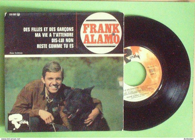Alamo Franck 45T EP Des filles et des garçons 1965