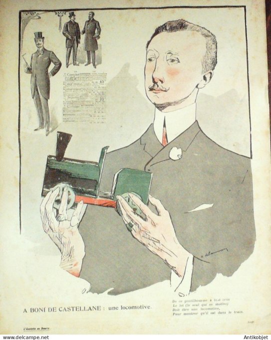 L'Assiette au beurre 1904 # 195 Petits Noels Oloch Abeille Villa