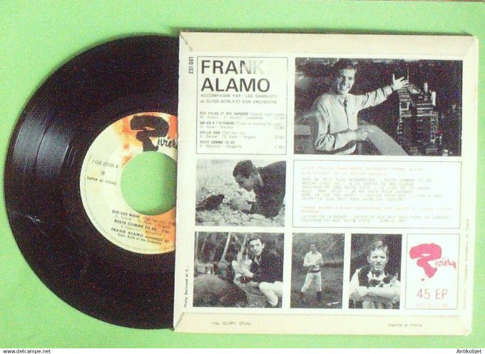 Alamo Franck 45T EP Des filles et des garçons 1965