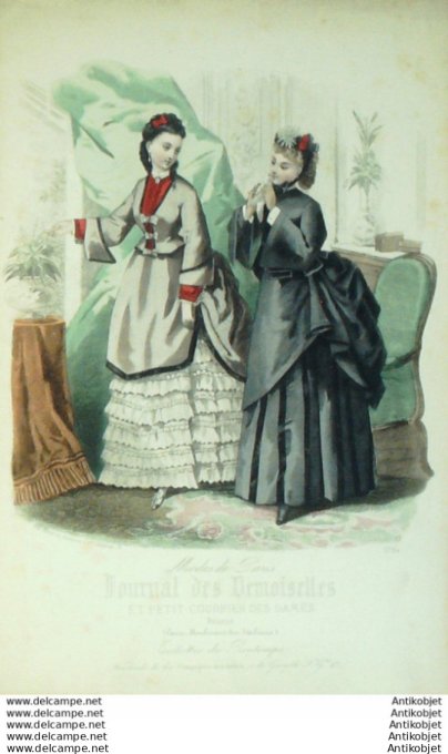 Journal de Demoiselles 1871 # 3784