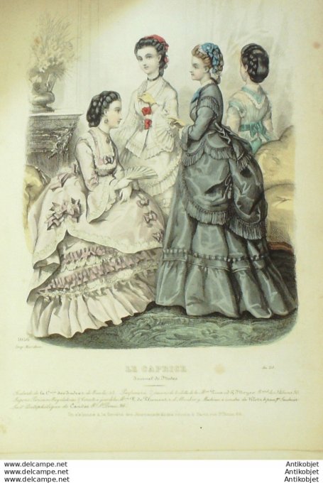 Le Caprice 1875 # 1056 (Maison Plumeul)