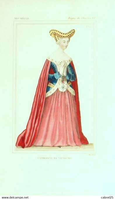 France (41) VENDOME Catherine de Vzndôme Comtesse 15ème 1852