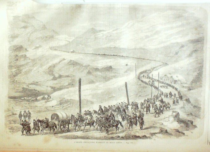 L'Univers illustré 1859 #  68 Turin oeuvre L'abreuvoir gal Forey dix vierges
