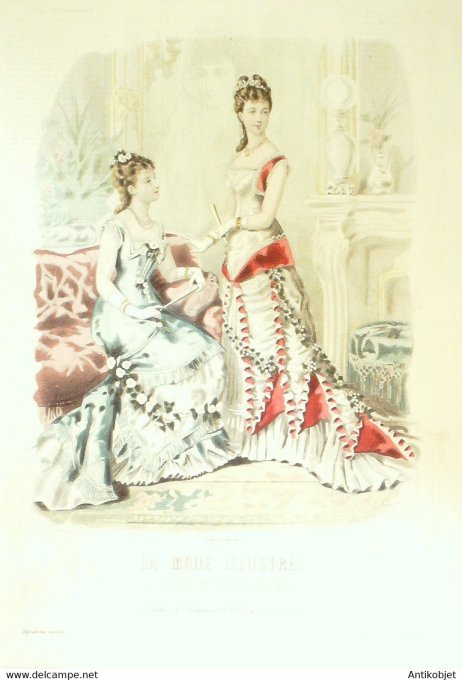 Gravure de mode Le Moniteur 1848 n°22