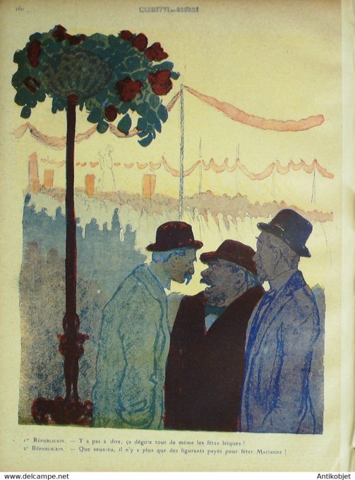 L'Assiette au beurre 1910 # 478 Une Fête-Dieu Grandjouan