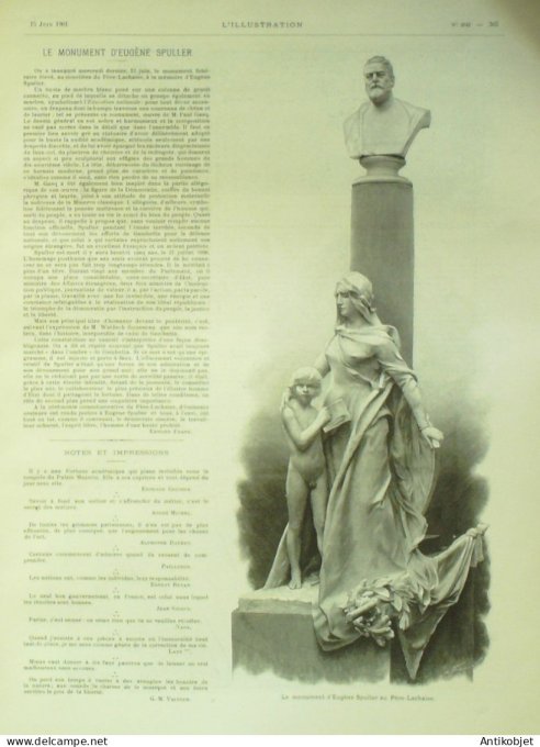 L'illustration 1901 n°3042 Allemagne Bremerhaven Belgique Anvers entrepôt Royal incendie Tunisie Tes