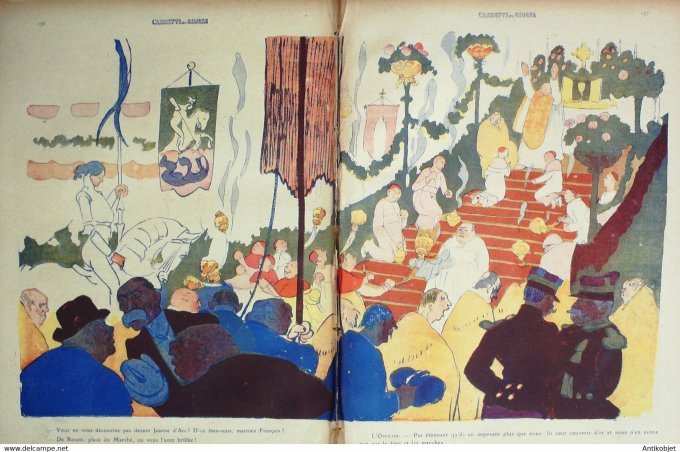 L'Assiette au beurre 1910 # 478 Une Fête-Dieu Grandjouan