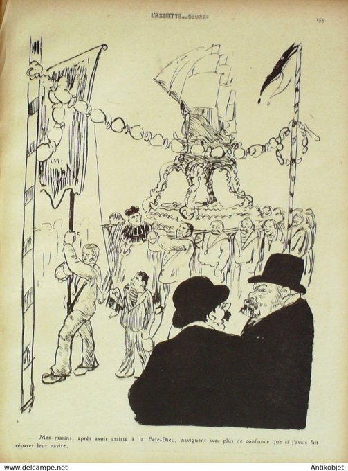 L'Assiette au beurre 1910 # 478 Une Fête-Dieu Grandjouan