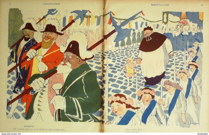 L'Assiette au beurre 1910 # 478 Une Fête-Dieu Grandjouan
