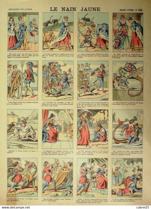 Le Nain Jaune (Pellerin d'epinal)