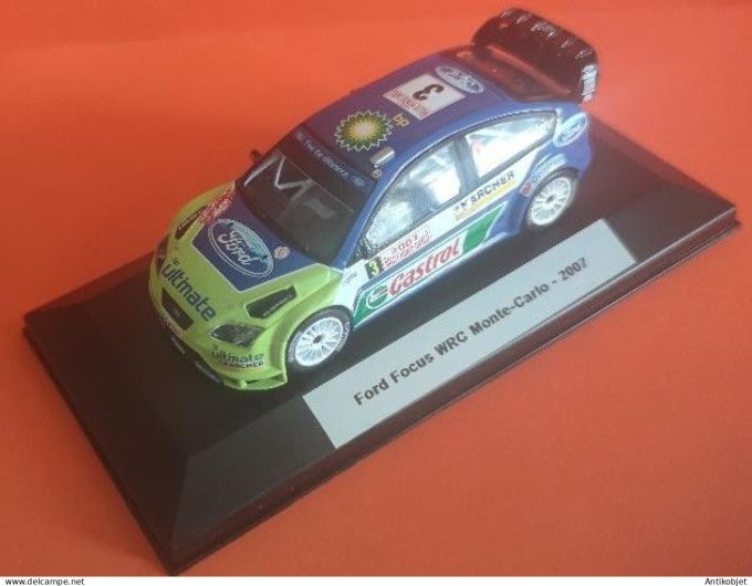 Ford Focus WRC # 3 Monte-Carlo 2007 IXO ALTAYA 1/43