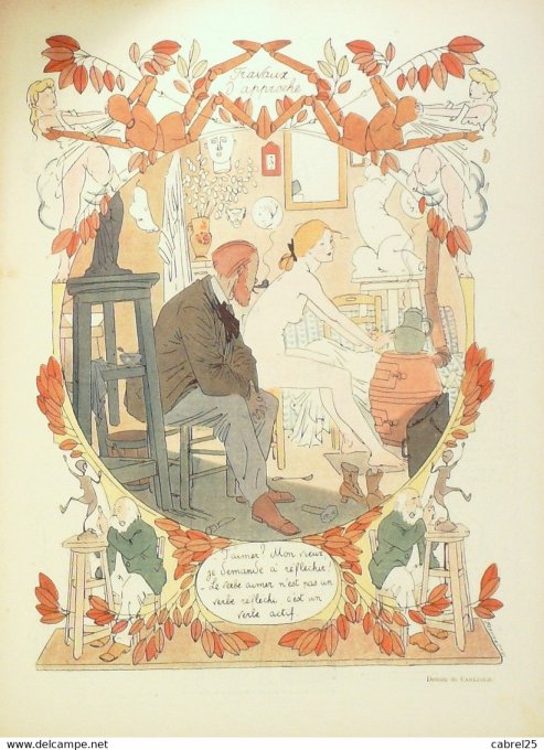 Le Rire 1908 n°264 Jeanniot Bac Hellé Carlègle Delaw Lebègue Esquius Martin O'Galop