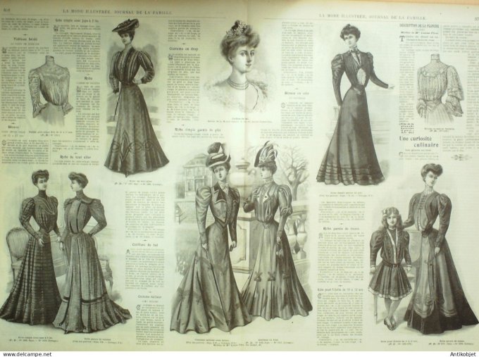 La Mode illustrée journal 1905 n° 47 Costume tailleur