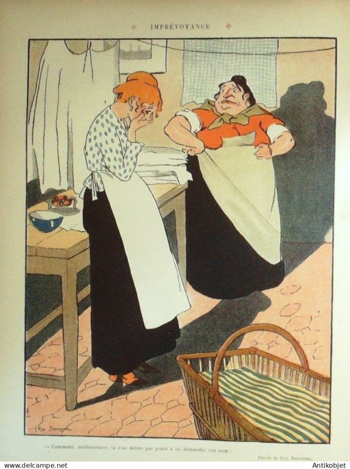 Le Rire 1895 n° 44 Heidbrinck Dépaquit Abel Radiquet Bordier Wendt Léandre Lebègue