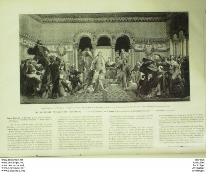 Le Monde illustré 1878 n°1134 Belgique Bruxelles Anvers Entrée Charles Quint Loterie Nationale