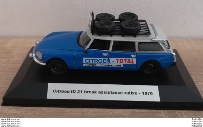 Citroen ID 21 break assistance rallye 1970