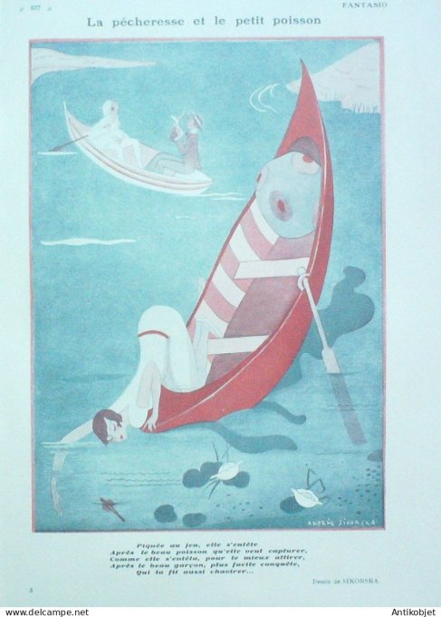 Fantasio 535 1929 Lefort Sikorska Noailles Bruller Garetto Milliere Brisgand