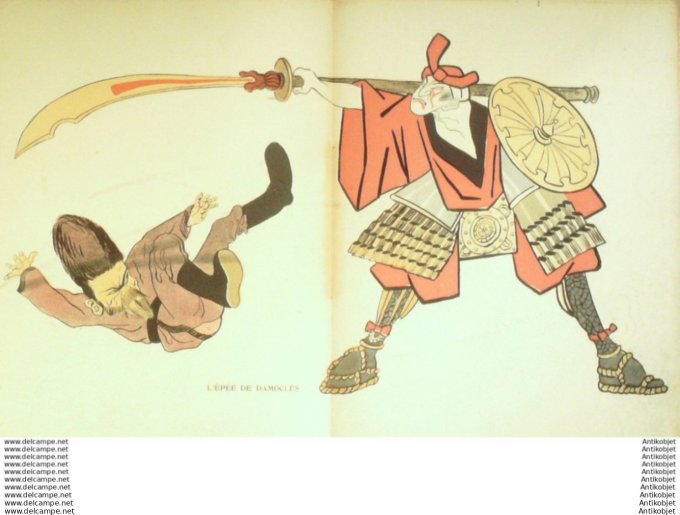 L'Assiette au beurre 1904 # 151 Japonaise Adamramkaro