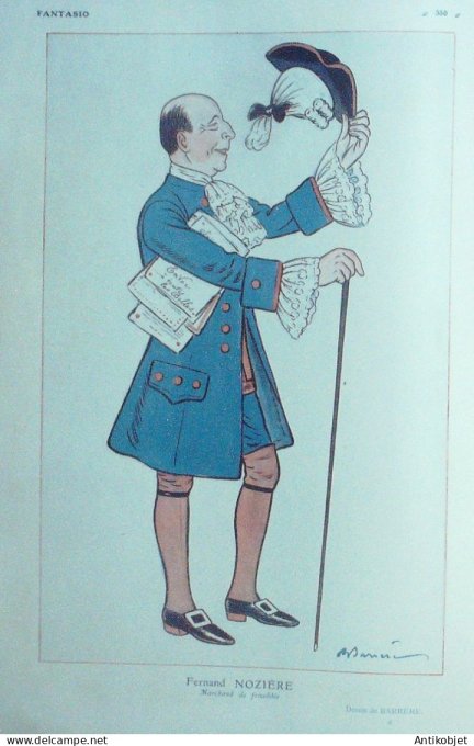 Fantasio 535 1929 Lefort Sikorska Noailles Bruller Garetto Milliere Brisgand