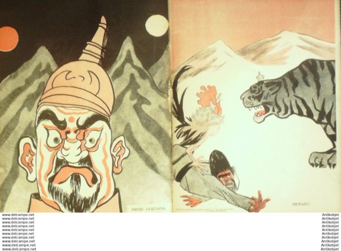 L'Assiette au beurre 1904 # 151 Japonaise Adamramkaro