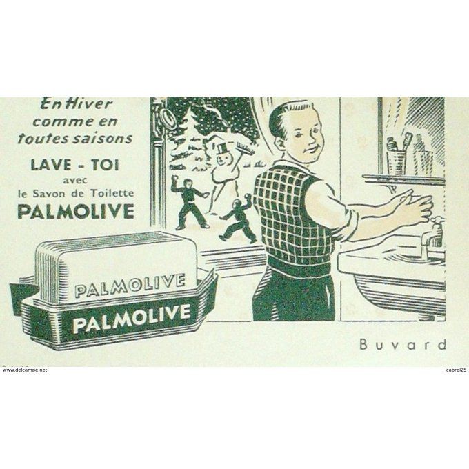 Buvard PALMOLIVE Savon