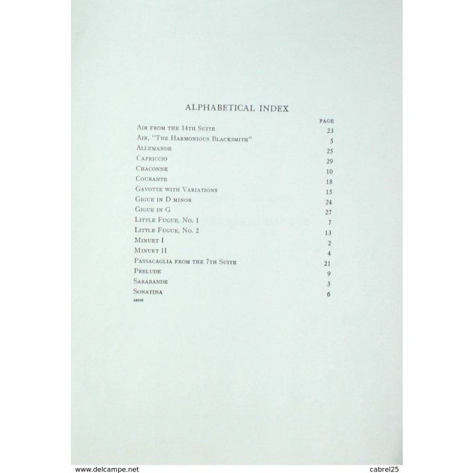 Faure Alleluia D'alour Piano 1900