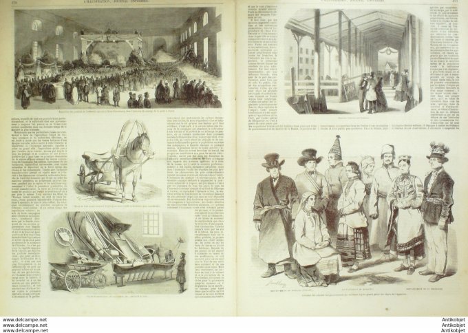 L'Illustration 1850 n°407 Espagne Sainte croisade Russie ST PETERSBOURG MONTEVIDEO défenseurs