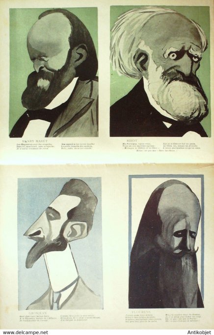 L'Assiette au beurre 1903 # 142 Blocards et Frocards 2 Camara Leal Da