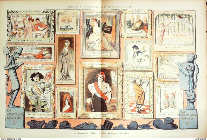 Le Rire 1903-05-30 #  15 Journal humoristique Ed.Originale Metres & Maitres