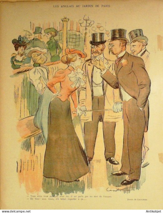 Le Rire 1899-07-22 # 246 Journal humoristique Ed.Originale Lune de miel